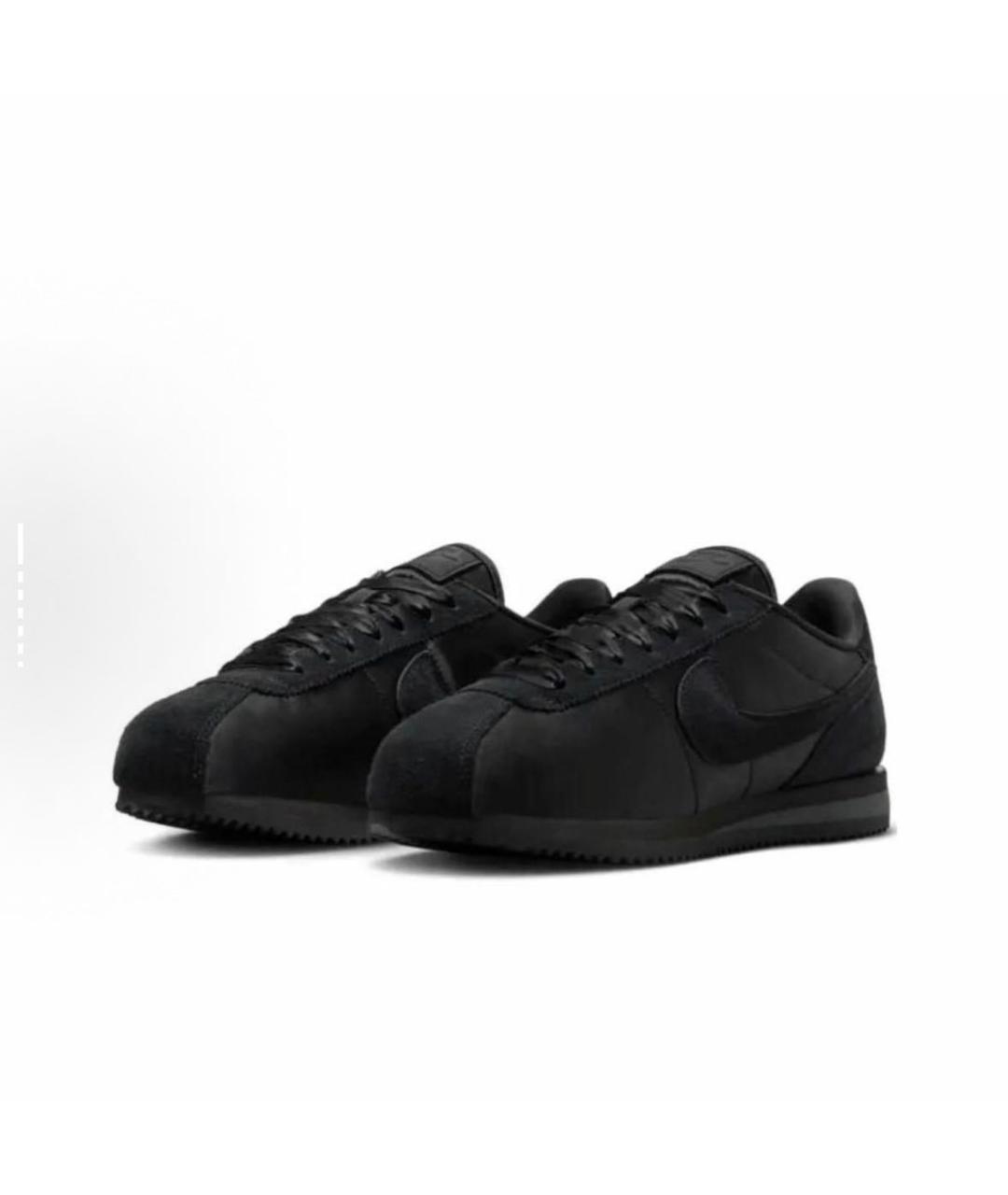 NIKE Черные кожаные кроссовки, фото 3