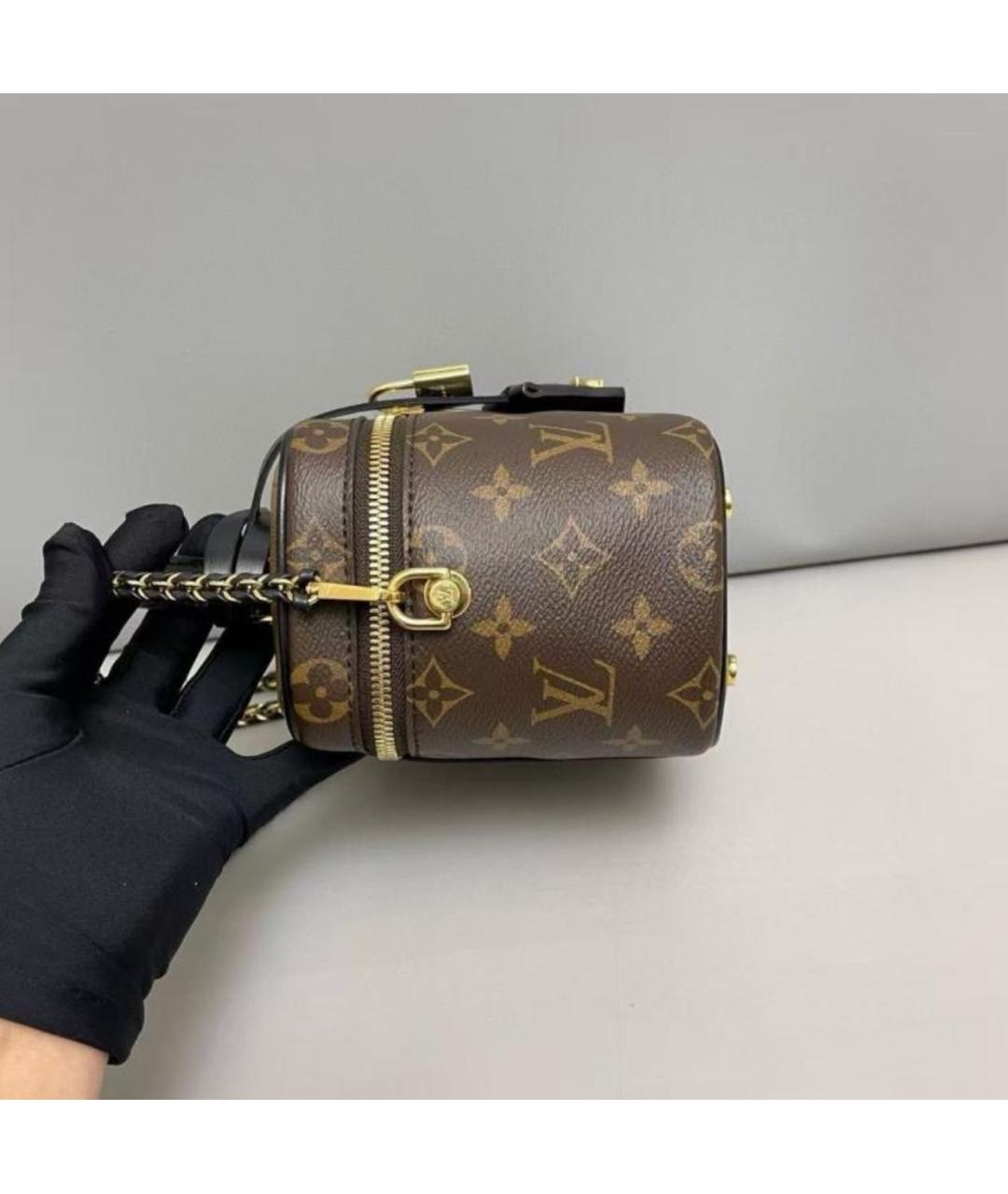 LOUIS VUITTON Коричневая сумка через плечо, фото 5