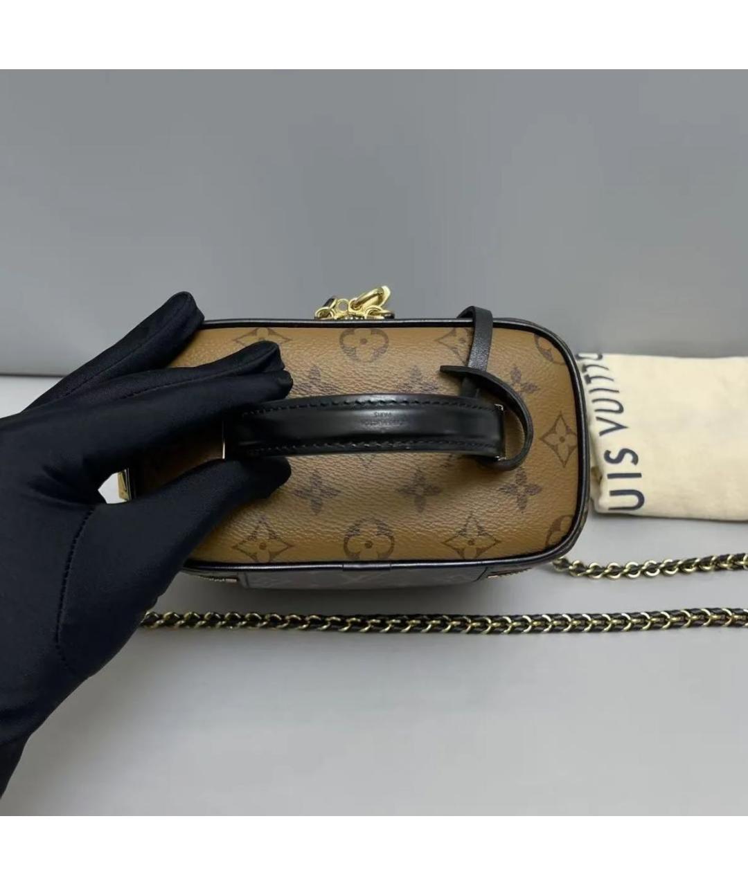 LOUIS VUITTON Коричневая сумка через плечо, фото 3