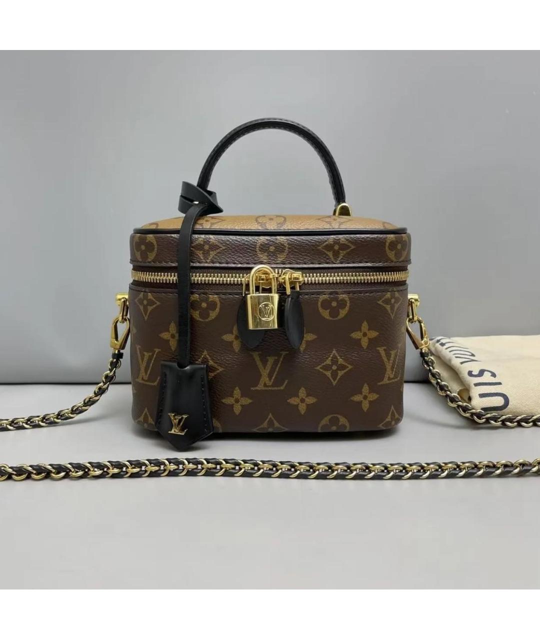 LOUIS VUITTON Коричневая сумка через плечо, фото 8