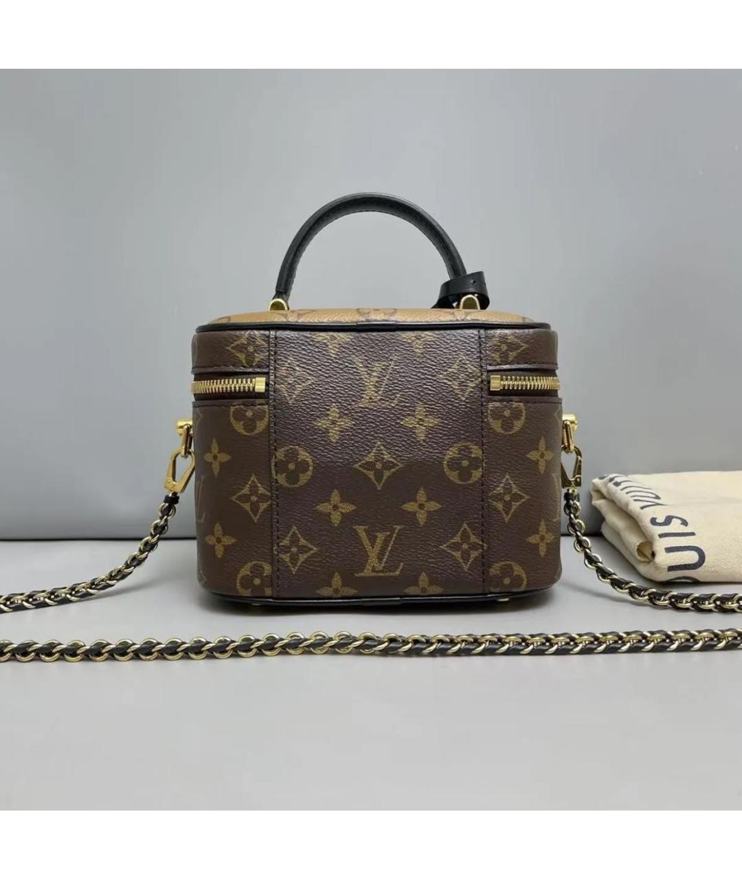 LOUIS VUITTON Коричневая сумка через плечо, фото 2