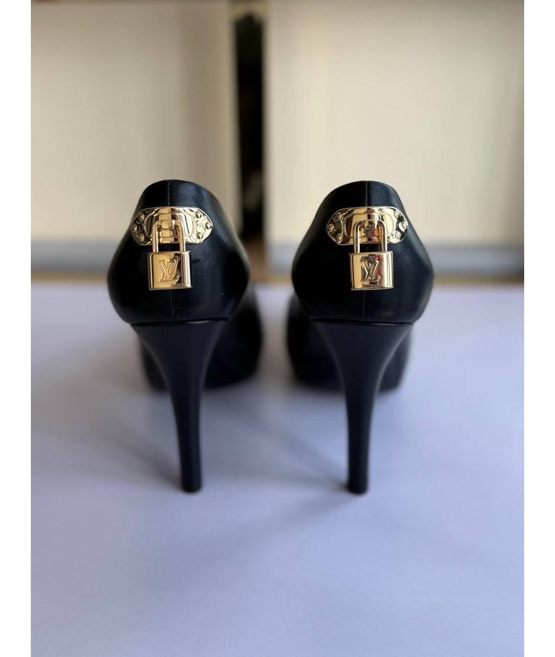 LOUIS VUITTON Черные туфли, фото 4