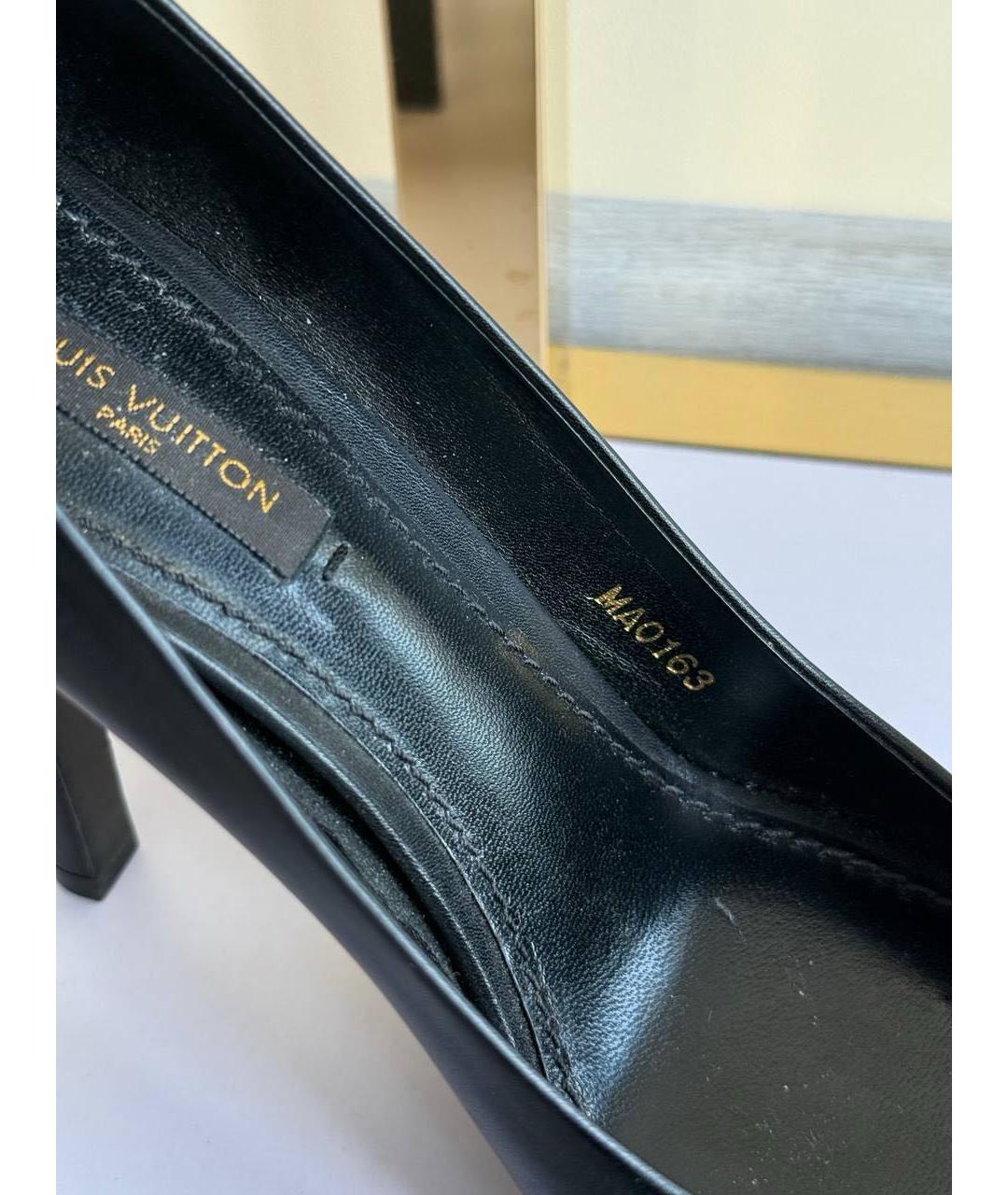 LOUIS VUITTON Черные туфли, фото 5