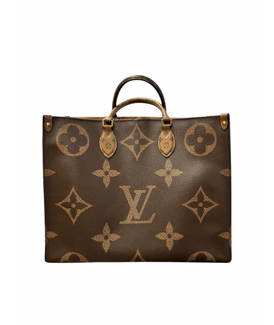 LOUIS VUITTON Коричневая сумка через плечо, фото 1