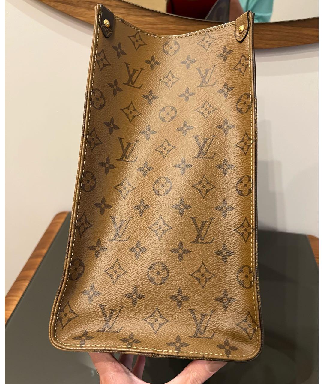 LOUIS VUITTON Коричневая сумка через плечо, фото 3