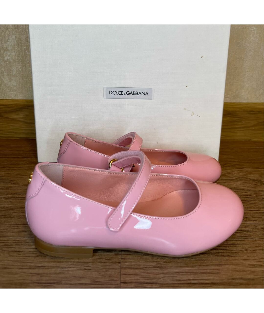 DOLCE&GABBANA Розовые балетки и туфли из лакированной кожи, фото 6