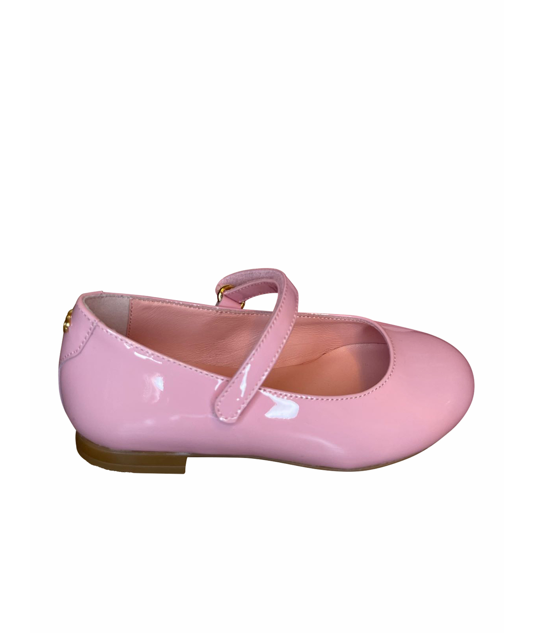 DOLCE&GABBANA Розовые балетки и туфли из лакированной кожи, фото 1