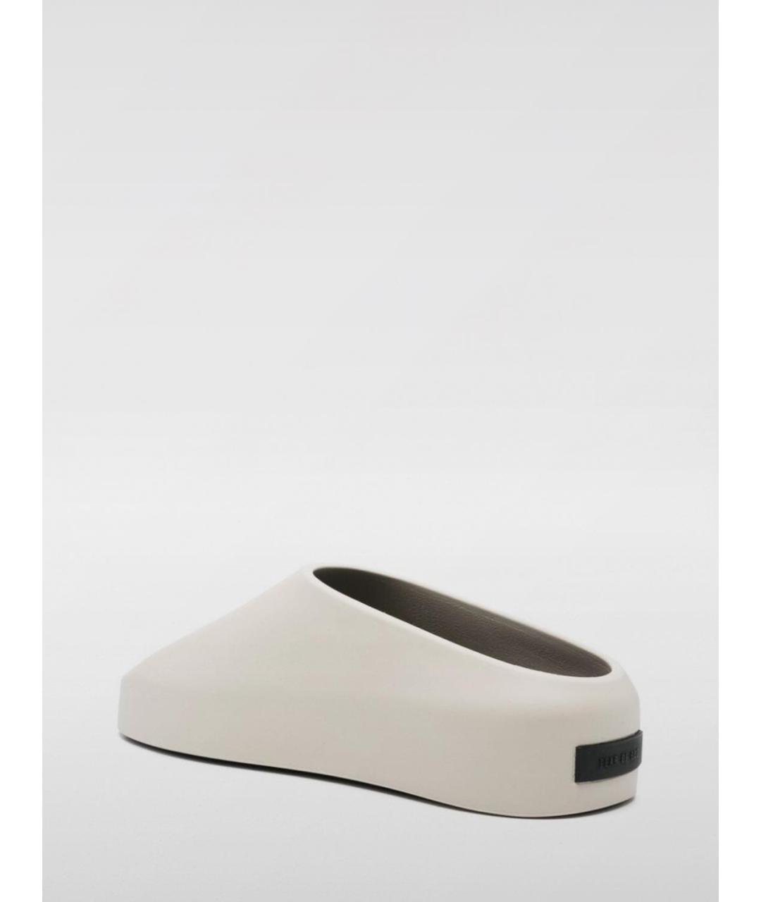 FEAR OF GOD Белые сабо, фото 3