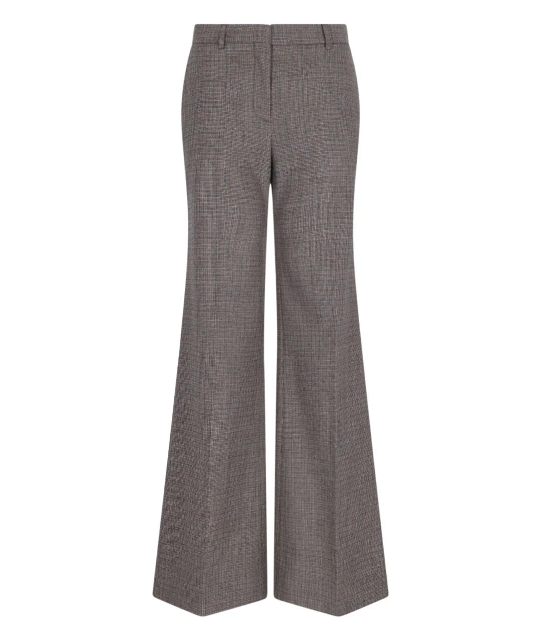 STELLA MCCARTNEY Бежевые шерстяные прямые брюки, фото 1