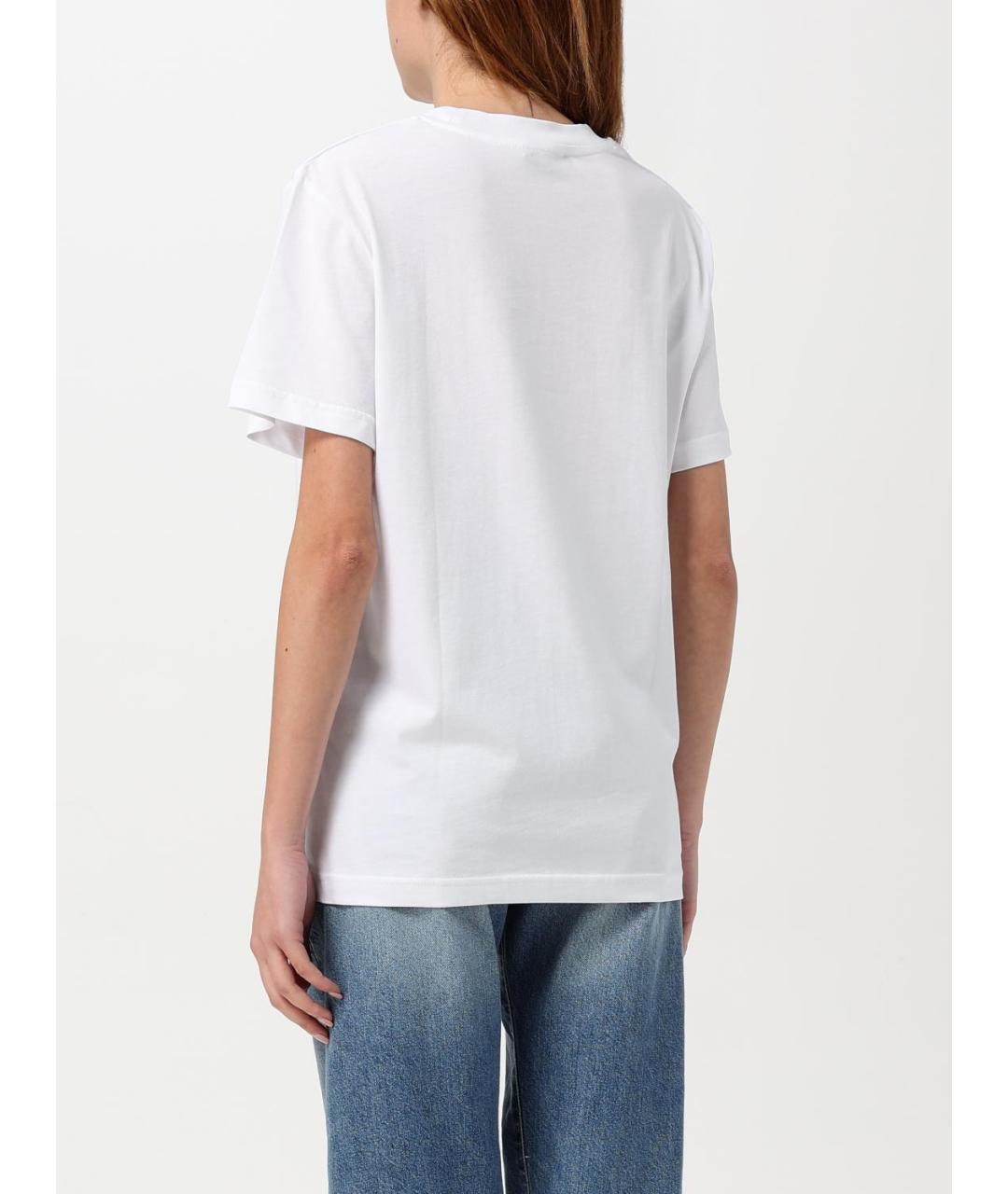 A.P.C. Белая хлопковая футболка, фото 3