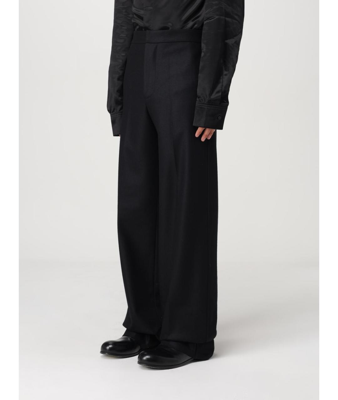 JIL SANDER Черные повседневные брюки, фото 5