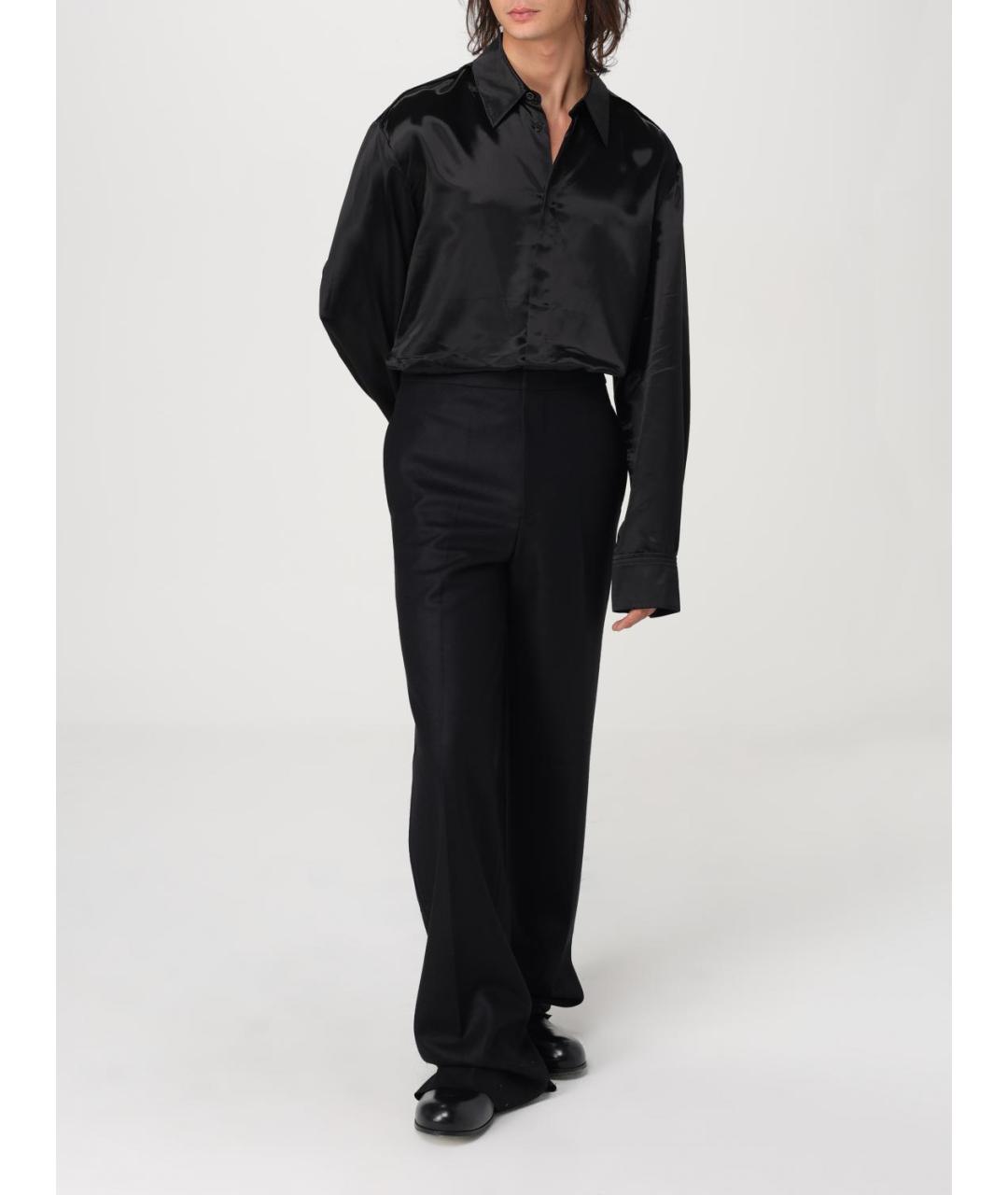 JIL SANDER Черные повседневные брюки, фото 3