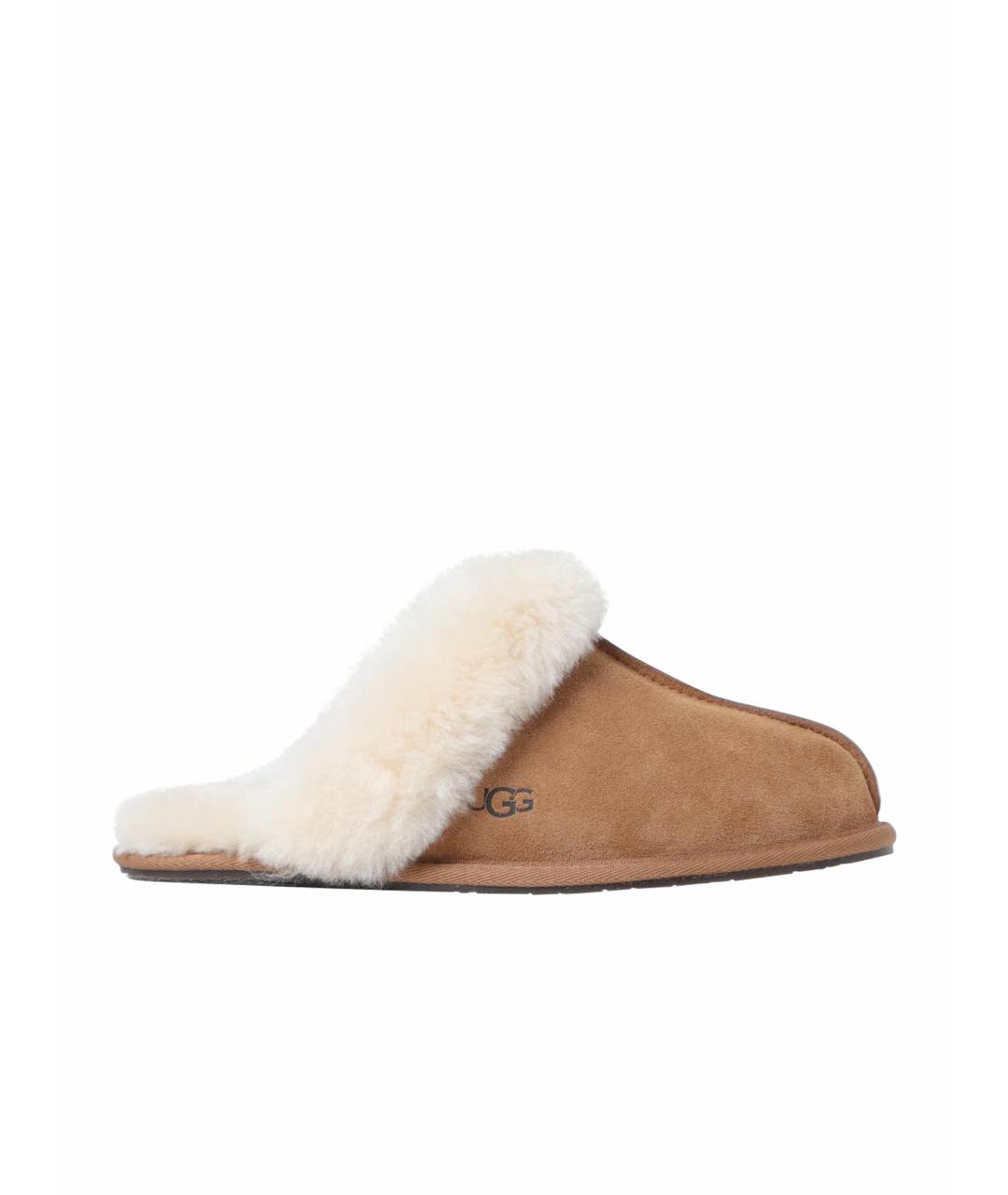 UGG AUSTRALIA Коричневые мюли, фото 1
