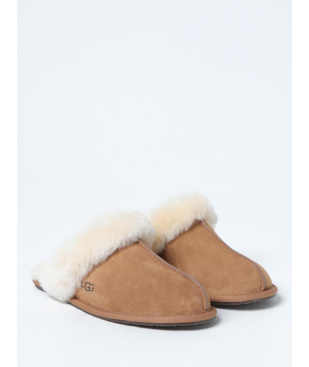UGG AUSTRALIA Коричневые мюли, фото 2