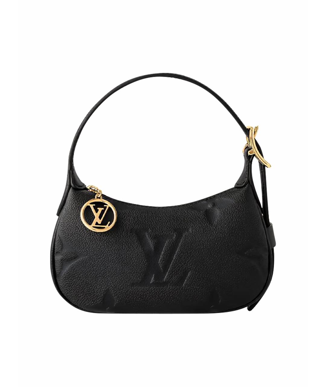 LOUIS VUITTON Черная сумка с короткими ручками, фото 1