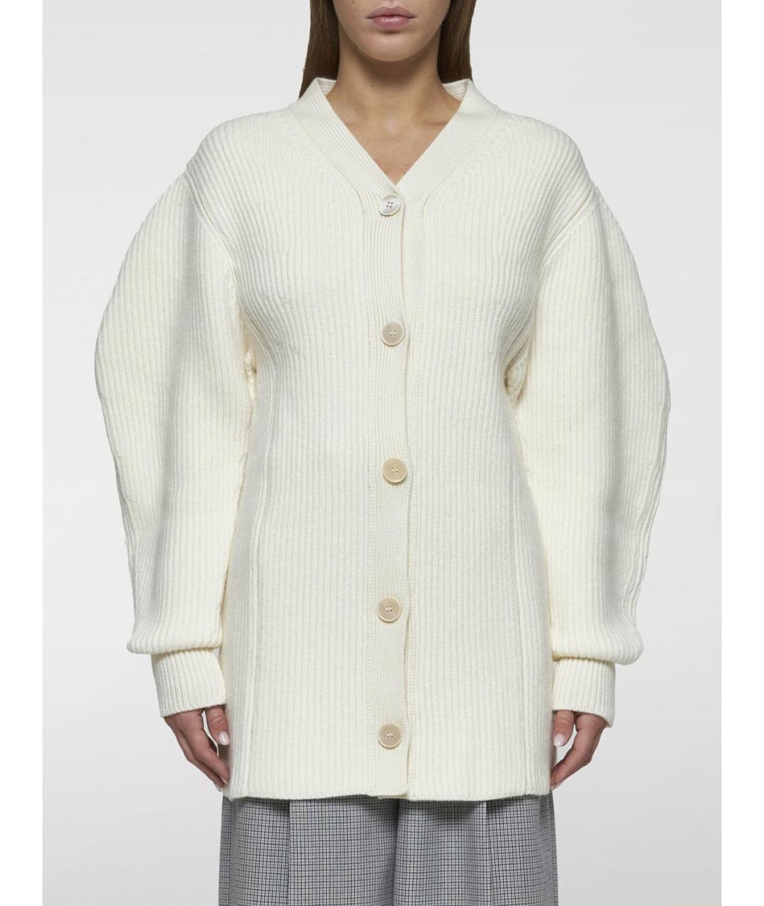 JIL SANDER Бежевый кардиган, фото 2