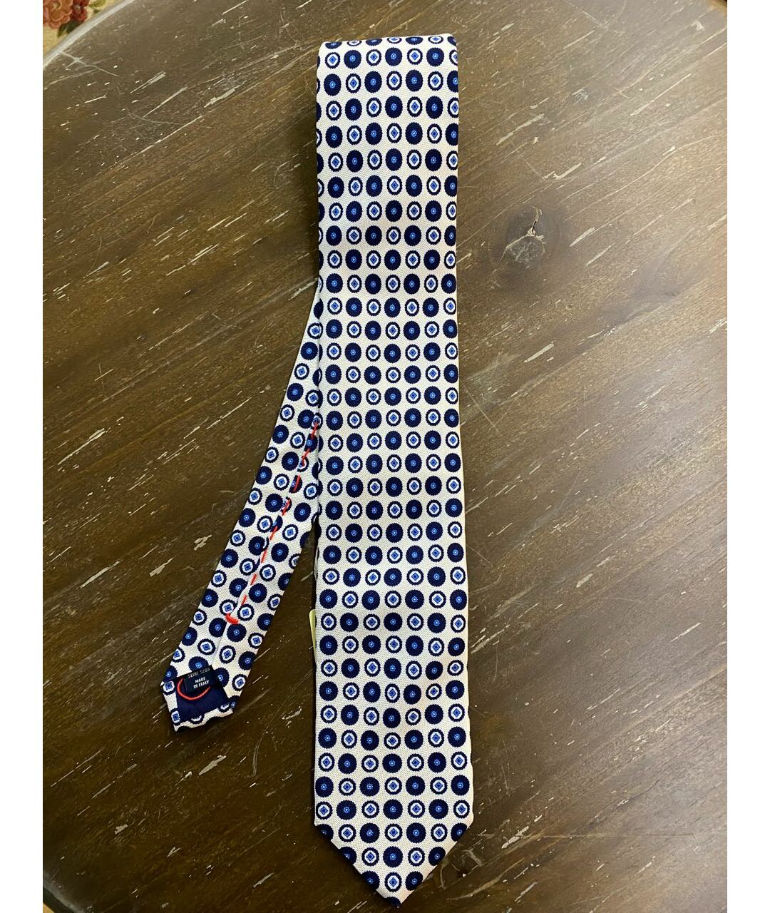 PAL ZILERI Голубой шелковый галстук, фото 5