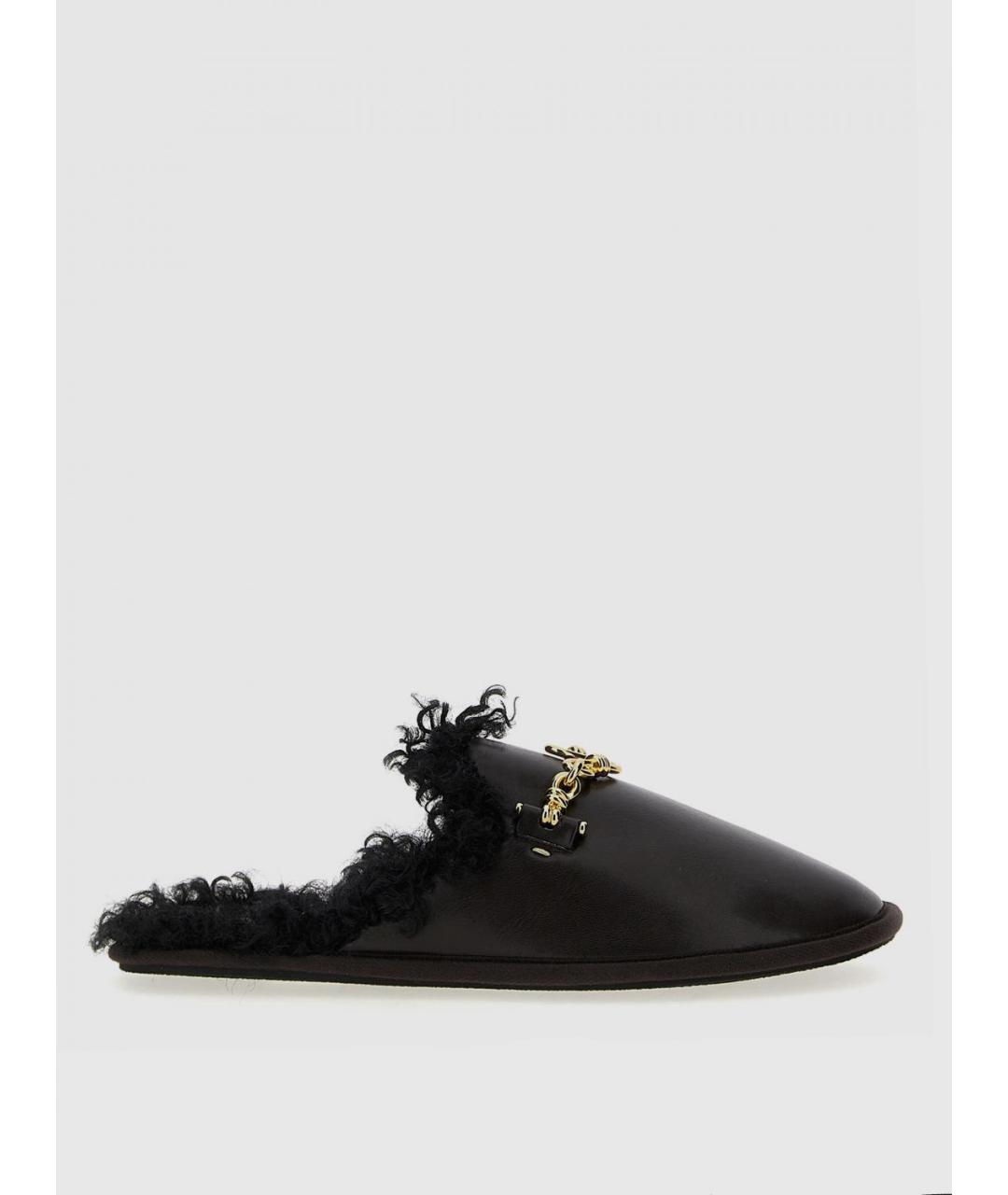 STELLA MCCARTNEY Черные мюли из искусственной кожи, фото 5