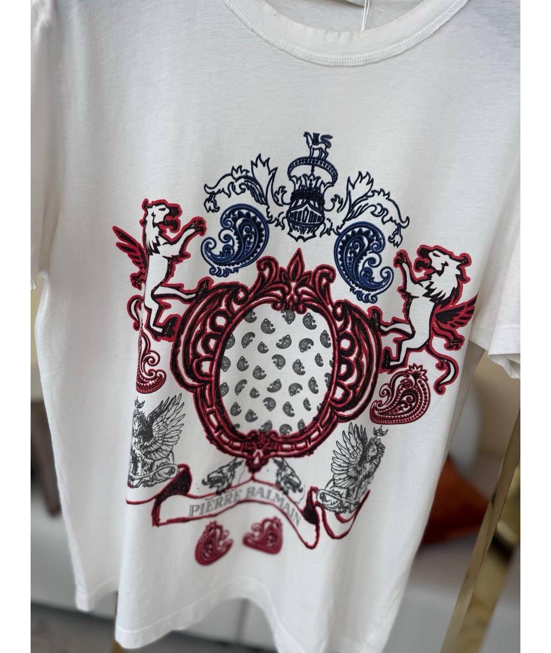 PIERRE BALMAIN Белая футболка, фото 3
