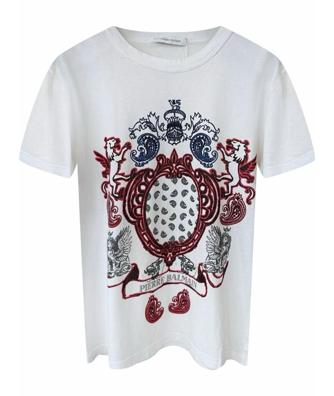 PIERRE BALMAIN Белая футболка, фото 1