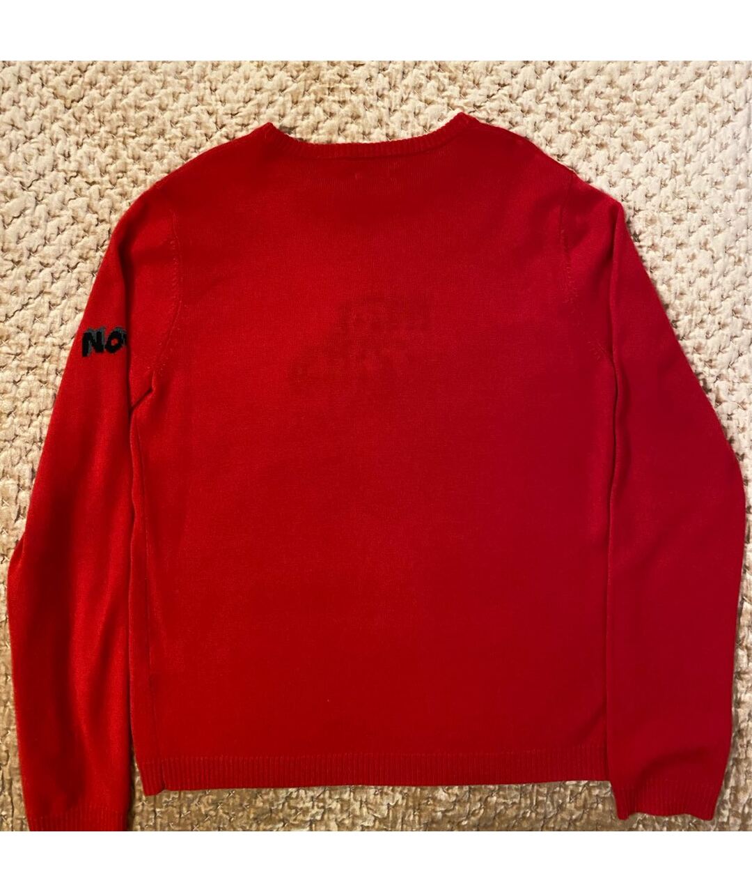 BELLA FREUD Красный шерстяной джемпер / свитер, фото 3