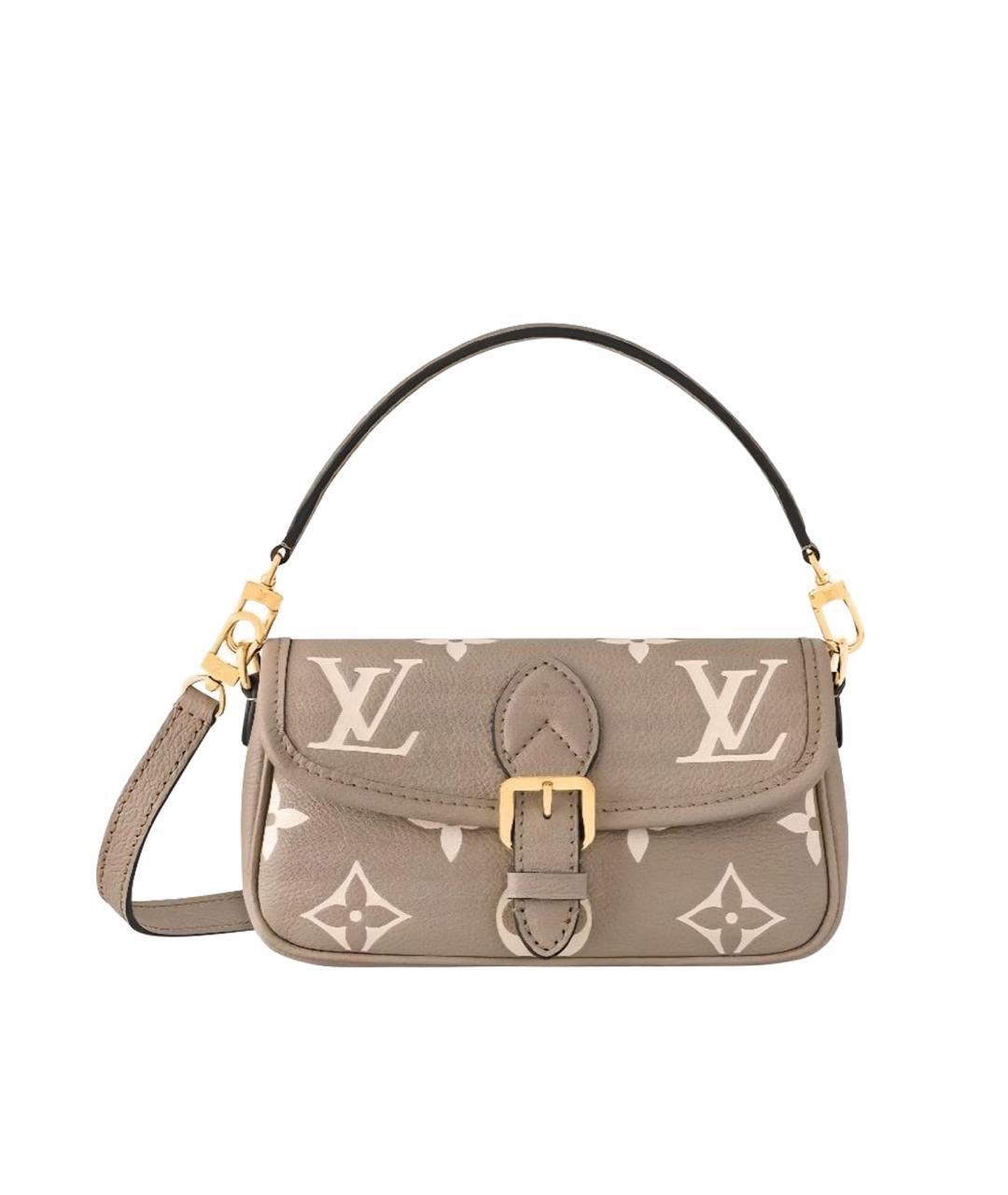 LOUIS VUITTON Бежевая сумка с короткими ручками, фото 1