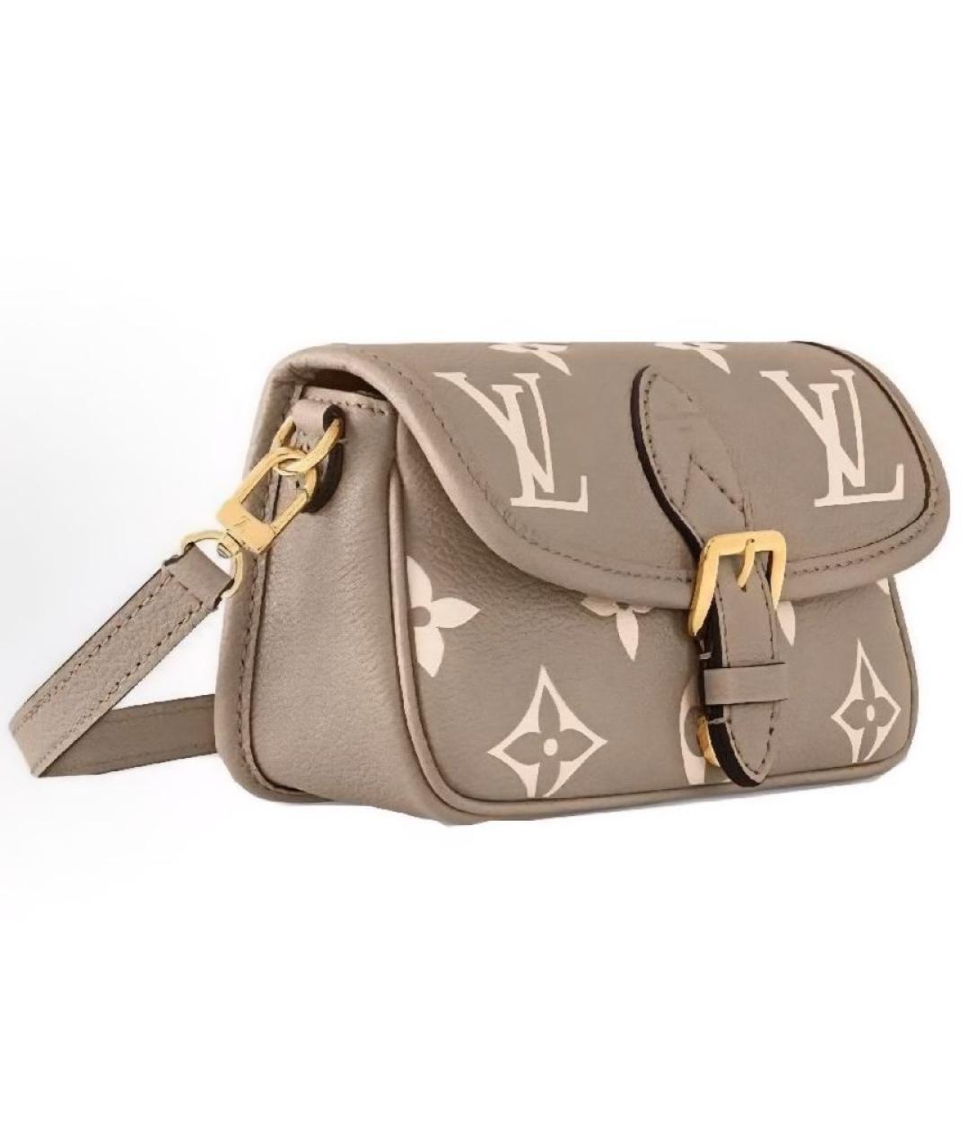LOUIS VUITTON Бежевая сумка с короткими ручками, фото 2