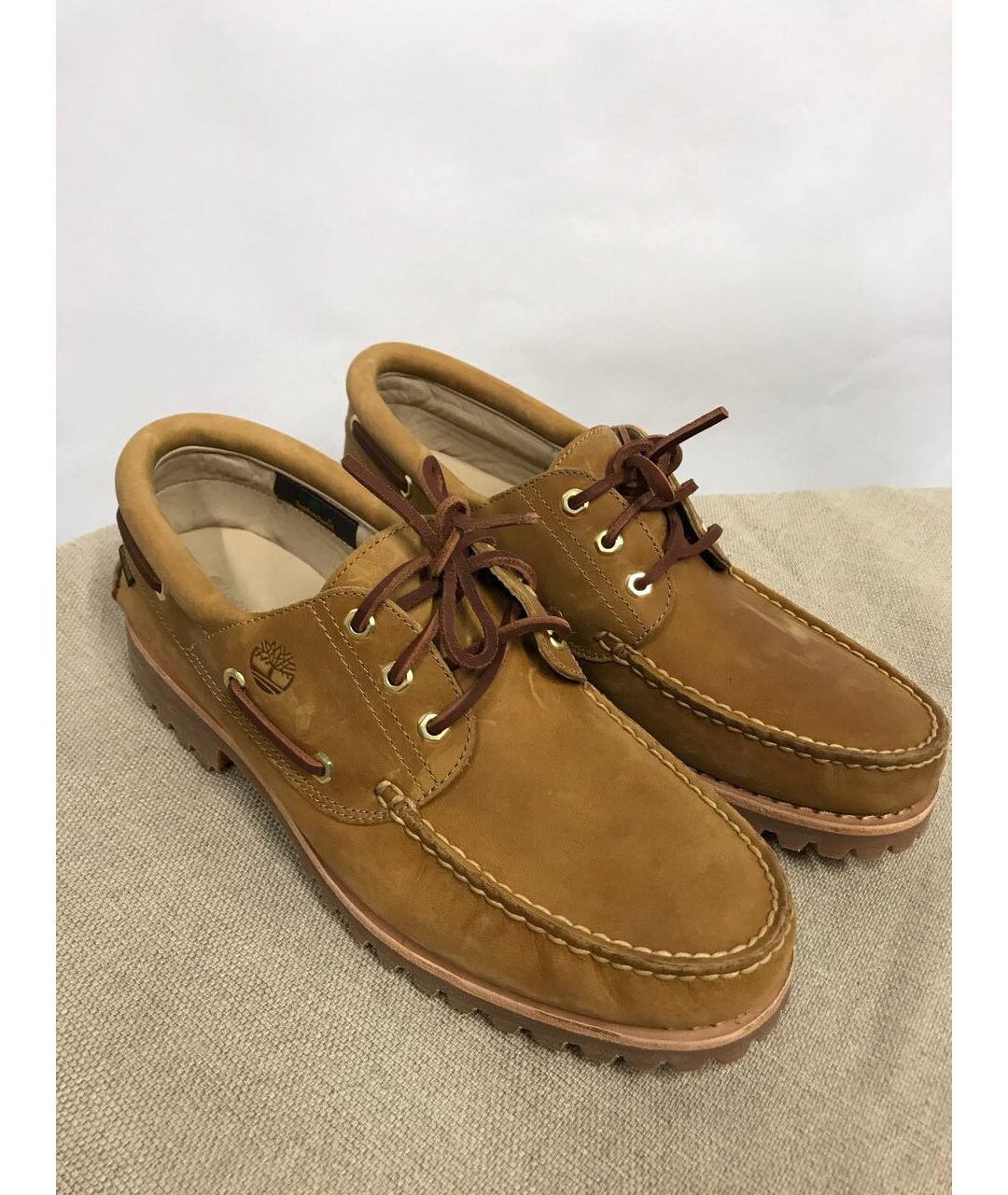 TIMBERLAND Коричневые кожаные лоферы, фото 3