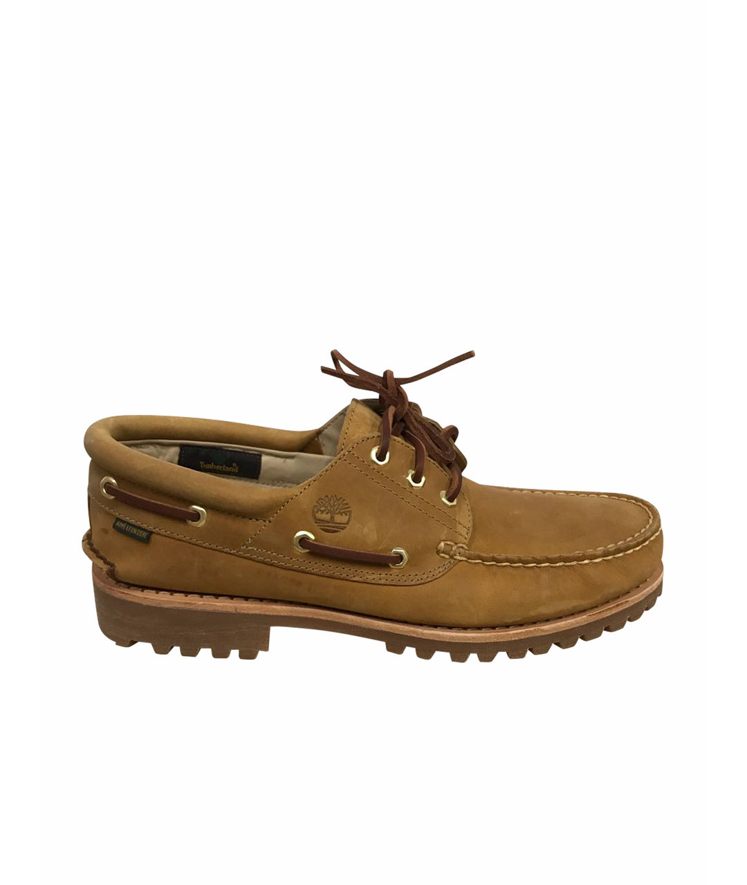 TIMBERLAND Коричневые кожаные лоферы, фото 1