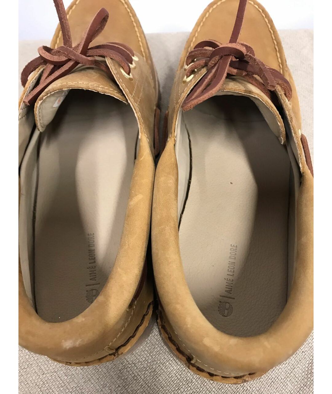 TIMBERLAND Коричневые кожаные лоферы, фото 6