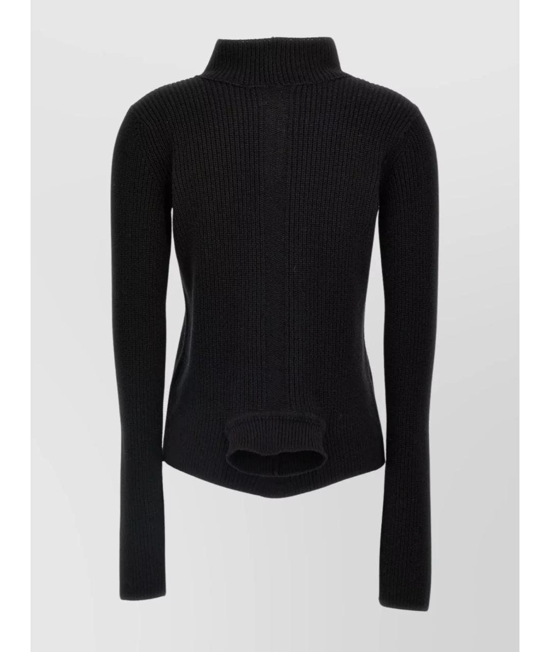 RICK OWENS Черный джемпер / свитер, фото 2