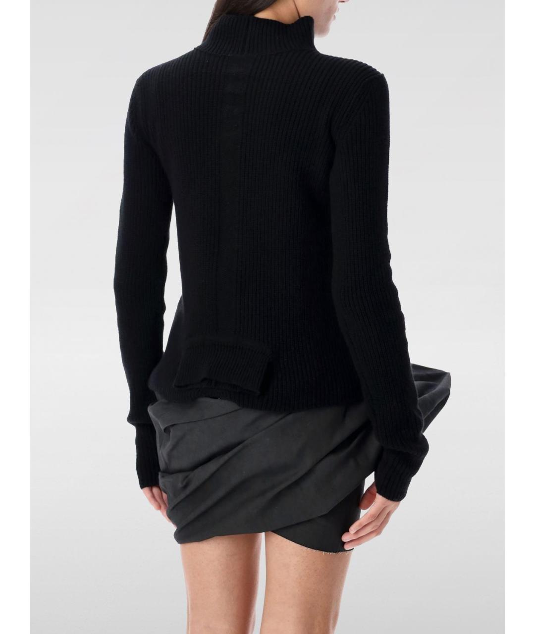 RICK OWENS Черный джемпер / свитер, фото 4