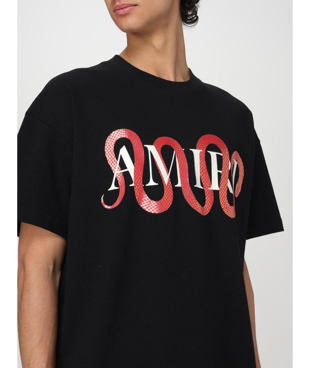 AMIRI Черная футболка, фото 6