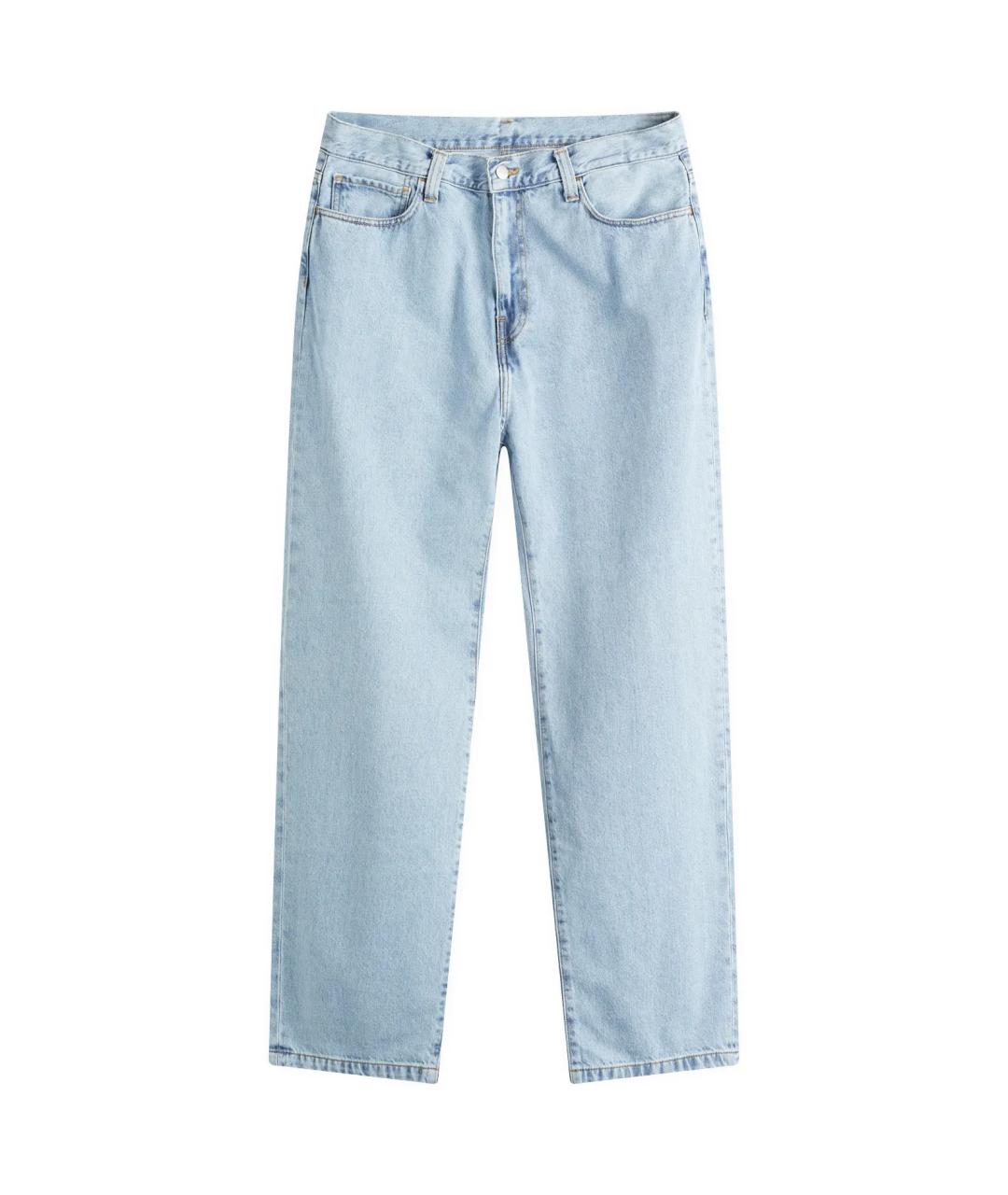 CARHARTT WIP Голубые прямые джинсы, фото 1