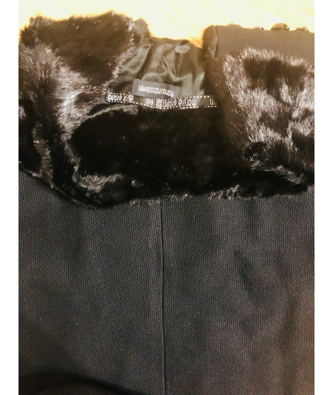 MARIA GRAZIA SEVERI Черное пальто, фото 3