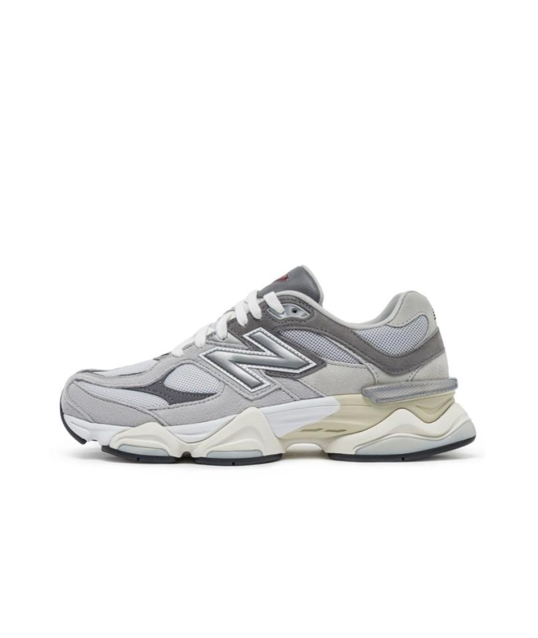 NEW BALANCE Серые замшевые кроссовки, фото 6