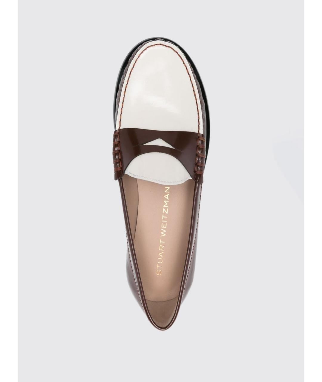 STUART WEITZMAN Мульти кожаные лоферы, фото 4