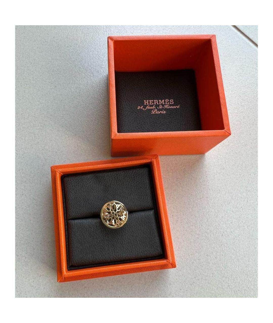 HERMES Золотое кольцо из розового золота, фото 3