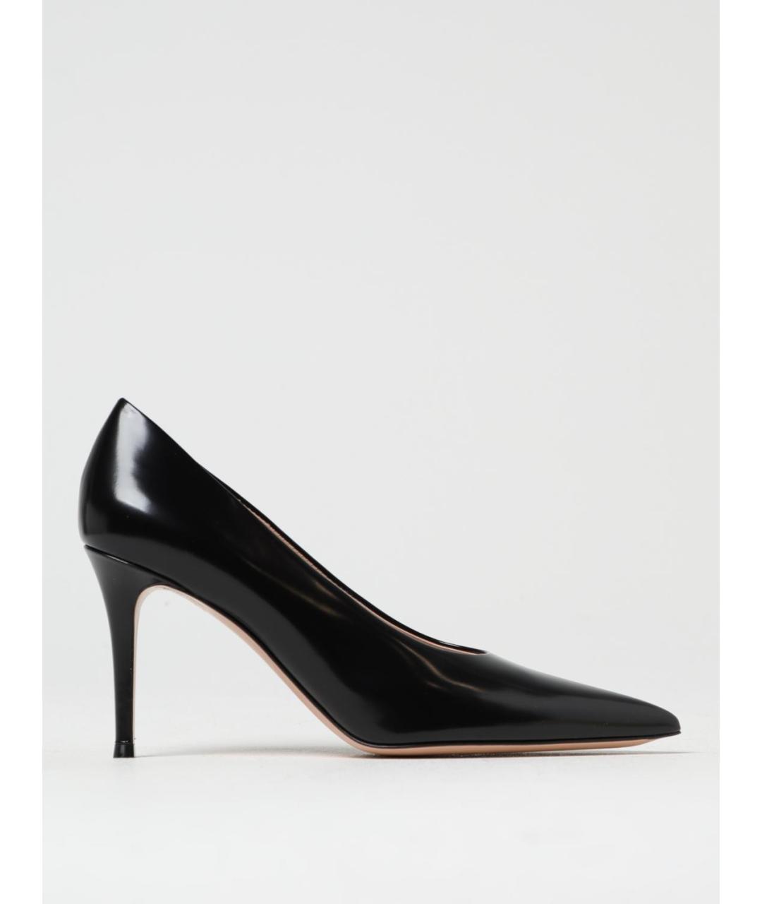 GIANVITO ROSSI Черные туфли из лакированной кожи, фото 5