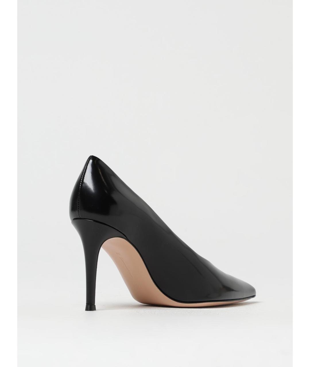 GIANVITO ROSSI Черные туфли из лакированной кожи, фото 3