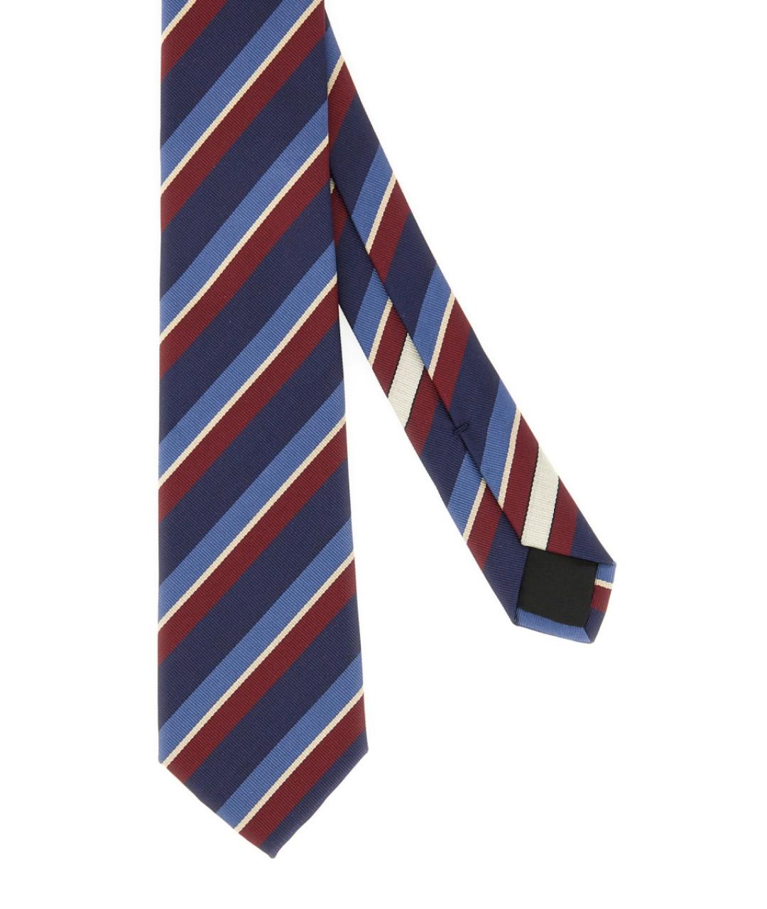 VALENTINO Синий шелковый галстук, фото 2