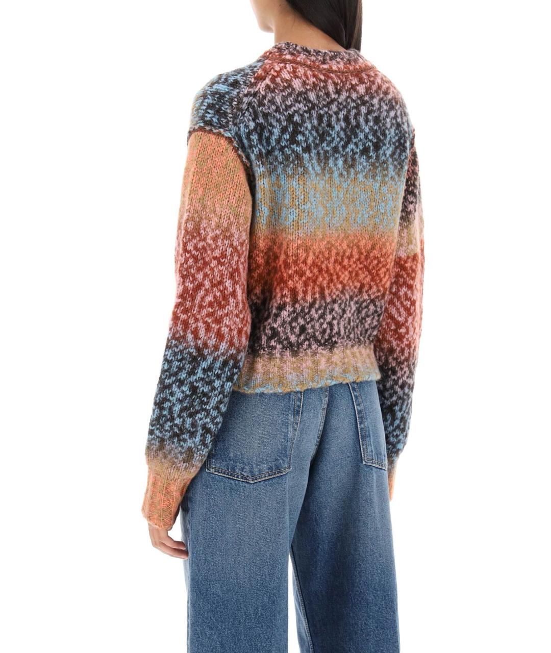 ACNE STUDIOS Мульти шерстяной джемпер / свитер, фото 3