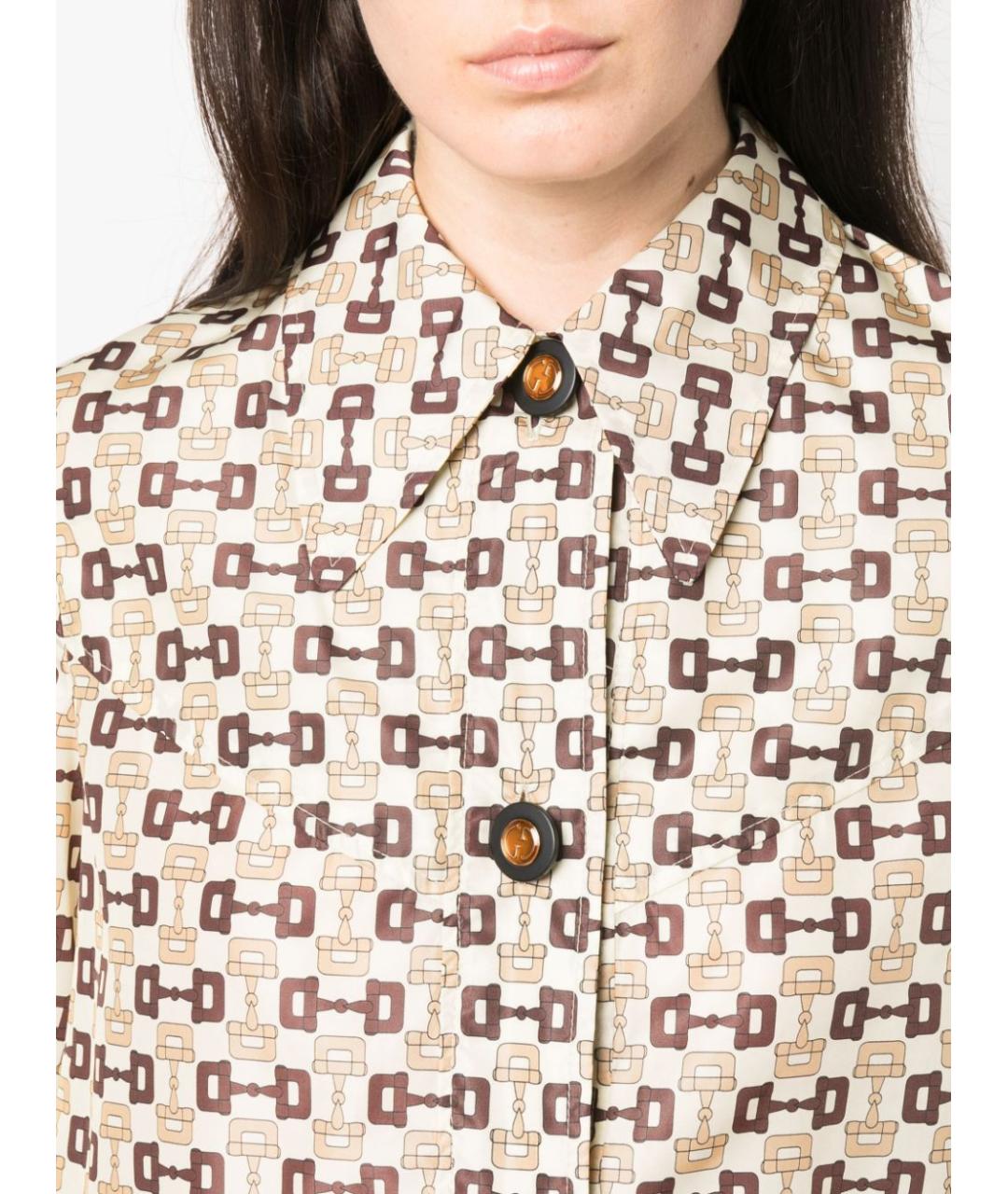 GUCCI Мульти полиамидовое пальто, фото 2