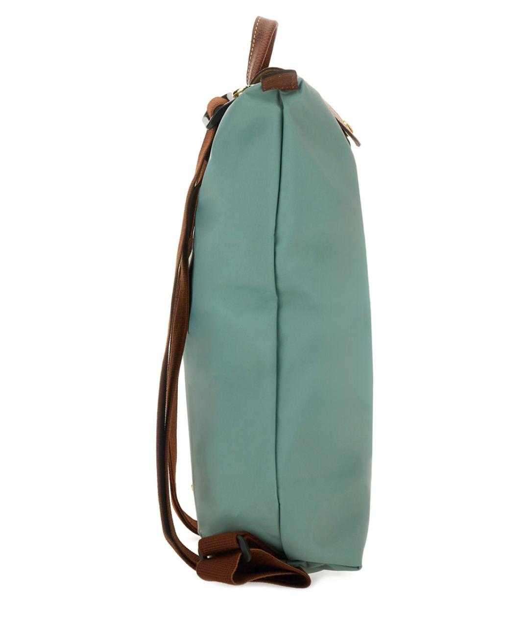 LONGCHAMP Бирюзовый синтетический рюкзак, фото 3