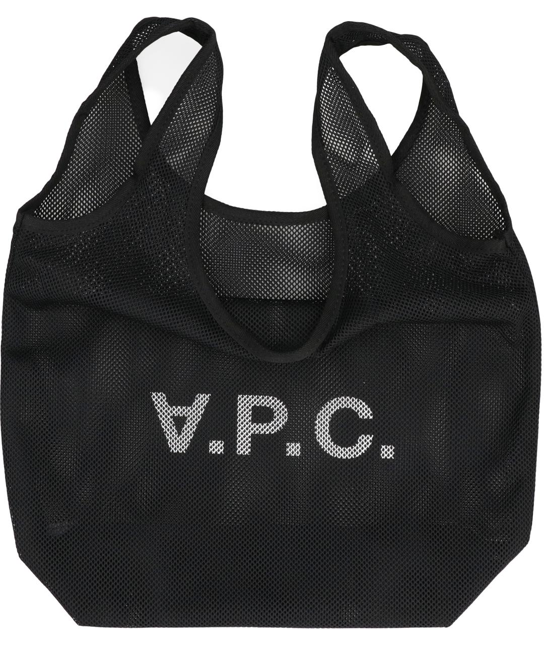 A.P.C. Черная синтетическая сумка на плечо, фото 3