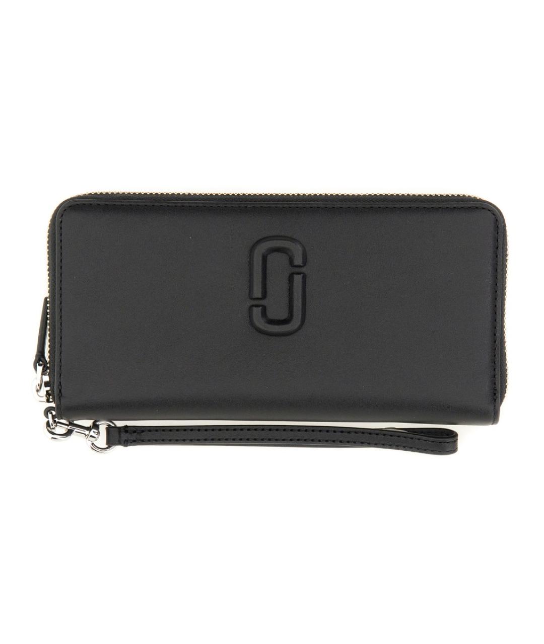 MARC JACOBS Черный кожаный кошелек, фото 3