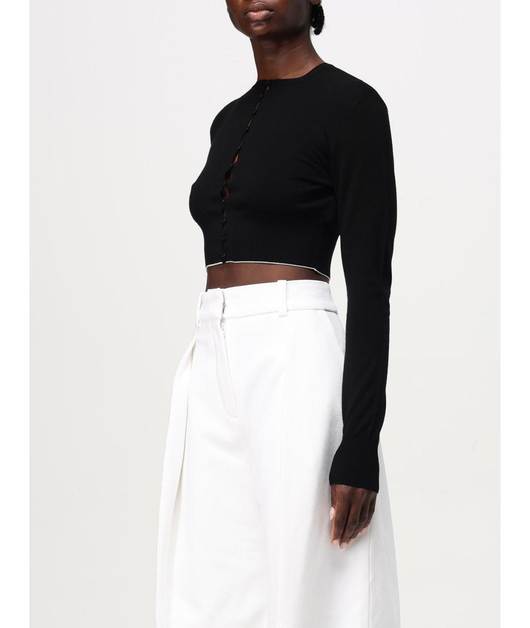 JACQUEMUS Черный кардиган, фото 5