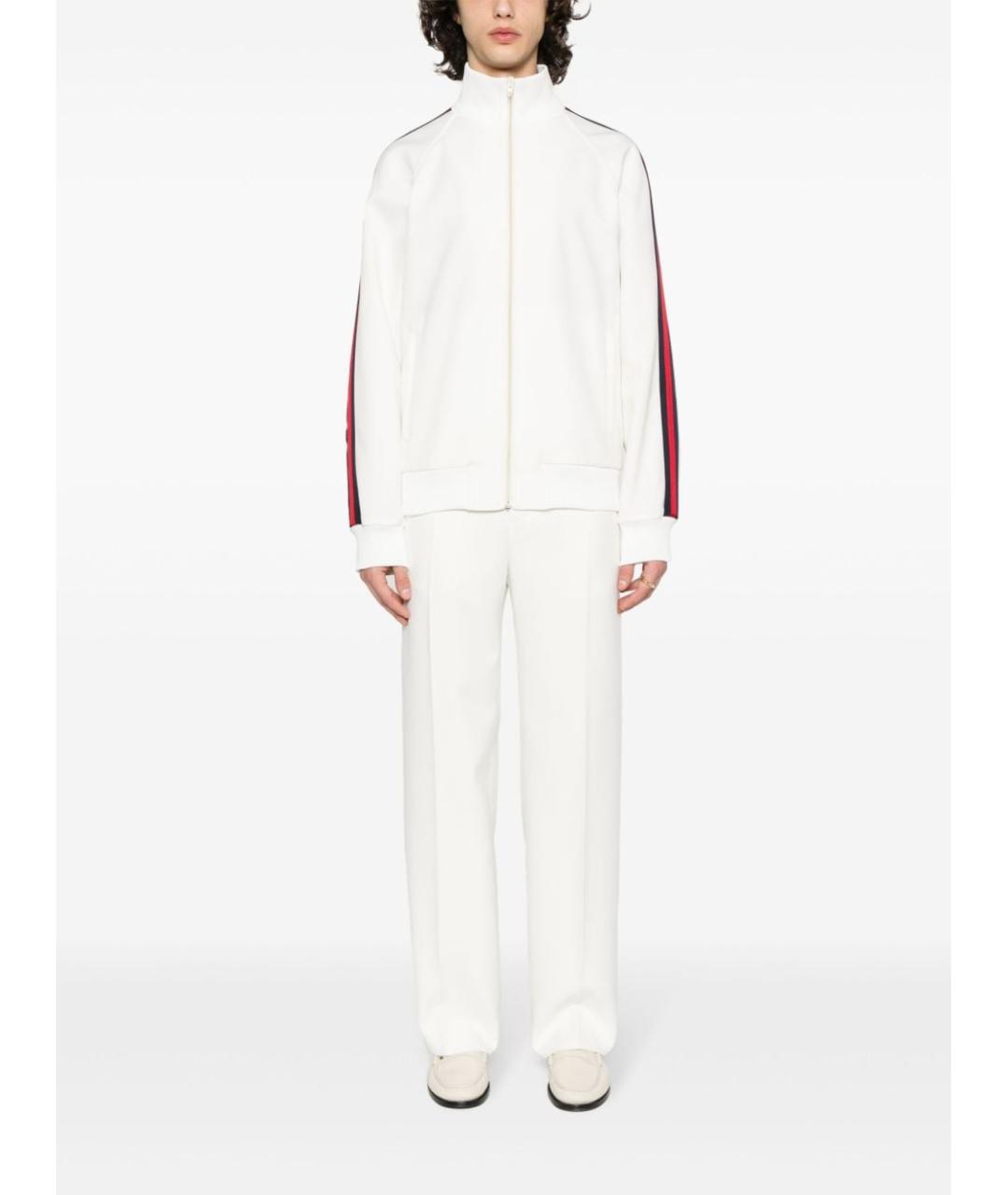 GUCCI Белая полиэстеровая куртка, фото 5