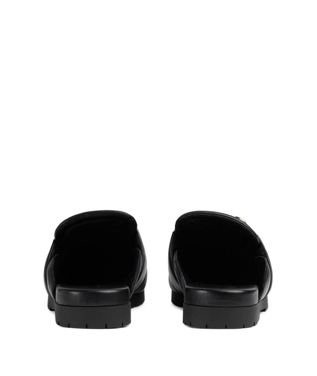 GUCCI Черные кожаные лоферы, фото 3
