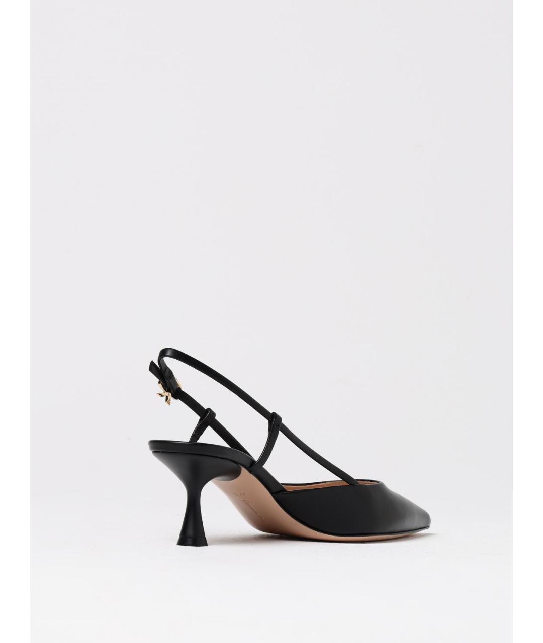 GIANVITO ROSSI Черные кожаные туфли, фото 3